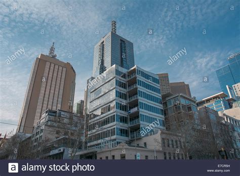 Central Business District Melbourne Australia Hi Res Stock Photography