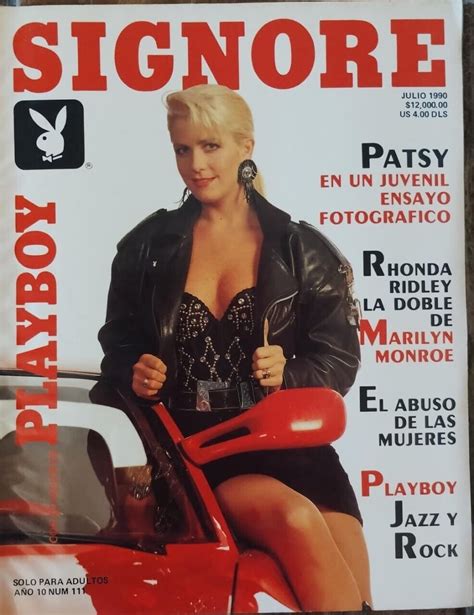 Signore Playboy Jacqueline Sheen Mexican Magazine Mexico Spanish July Ebay
