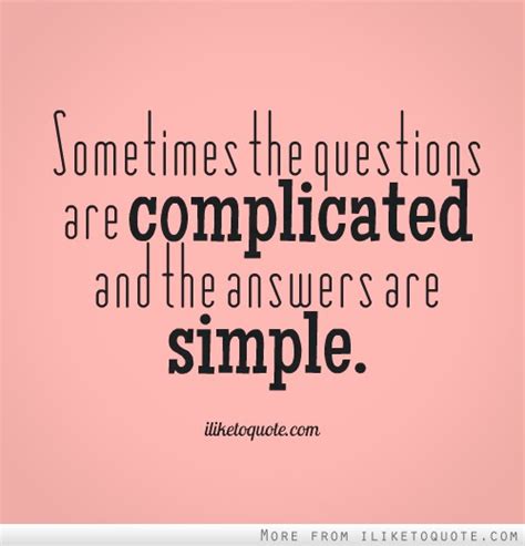 I Like Being Simple Quotes Quotesgram