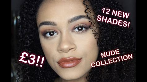 New Makeup Revolution Nudes Collection Review Swatches Youtube My Xxx Hot Girl