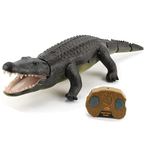 Top Race Remote Control Crocodile Prank Crocodile Rc Animal Toy Looks