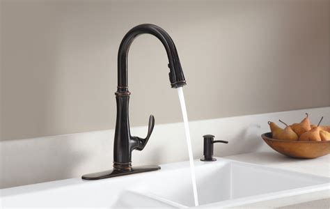 The producers of plumbing equipment offer some elegant and sophisticated faucets which look gorgeous kohler's oil rubbed bronze is a bit darker, than those on the list. Faucet.com | K-560-2BZ in Oil Rubbed Bronze (2BZ) by Kohler