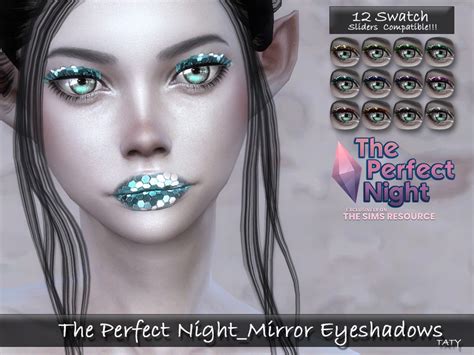 Mirror Eyeshadows By Tatygagg From Tsr • Sims 4 Downloads