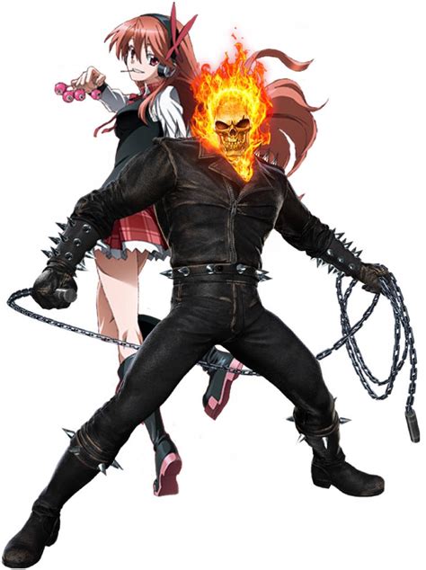 Oc Ghost Rider X Chelsea Akame Ga Kill By Gokaisliver6 On Deviantart