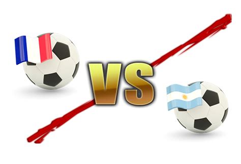 Fifa World Cup 2018 France Vs Argentina Png Image Png Mart