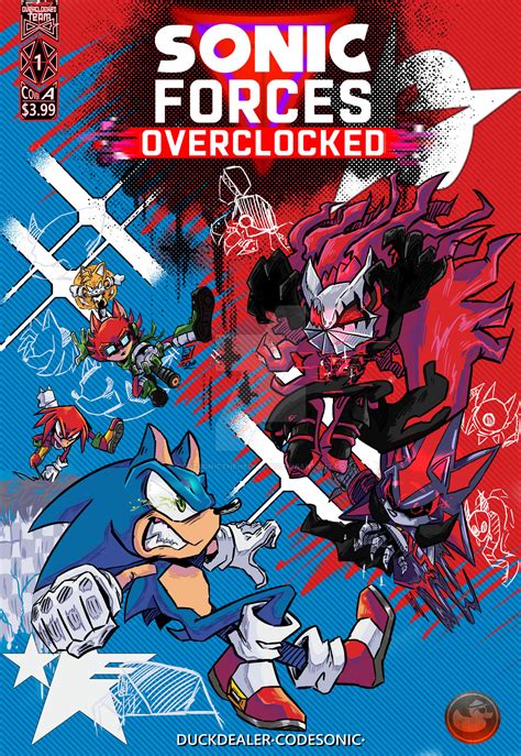 Sonic Forces Overclocked Comic Real Issue 1 Cover By