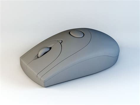 Wireless Computer Mouse 3d Model 3ds Max Files Free Download Modeling