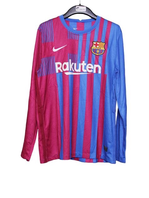 Barcelona Fan Version Home Jersey 2021 2022 Fasilite Athleisure