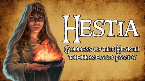 Hestia Goddess Of The Hearth And Sacrificial Flame Greek Mythology