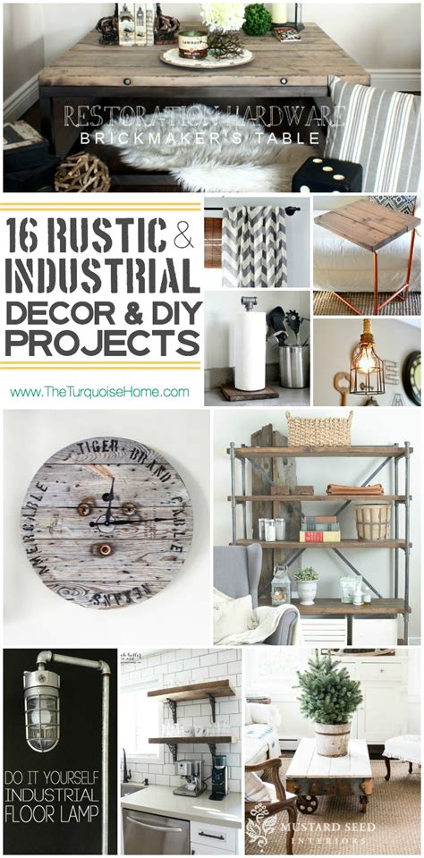 You can do so much with mason jars. Style Trend: 16 Rustic Industrial Decor Ideas and DIY ...