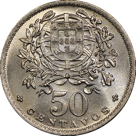 Portugal 50 Centavos Km 577 Prices And Values Ngc