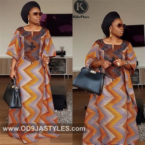 35 Styles Of African Print Dresses New Ankara Styles Gown