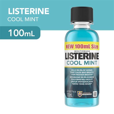 listerine cool mint mouthwash 100ml watsons philippines