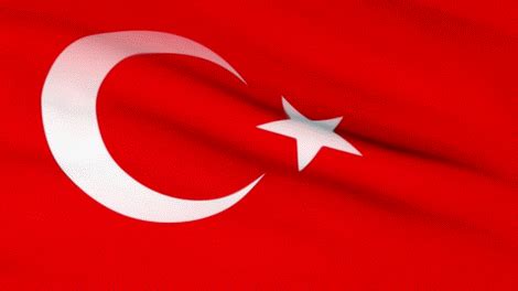 Turkish Flag Gif Animation