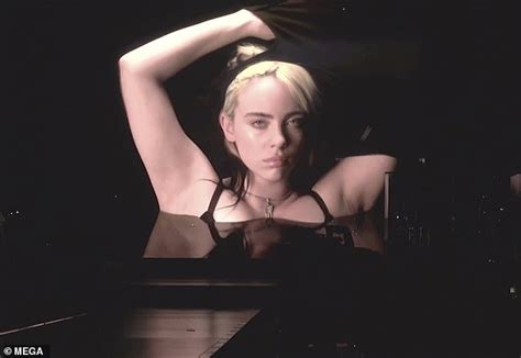 billie eilish strips down in new video to condemn body shamers daily mail online