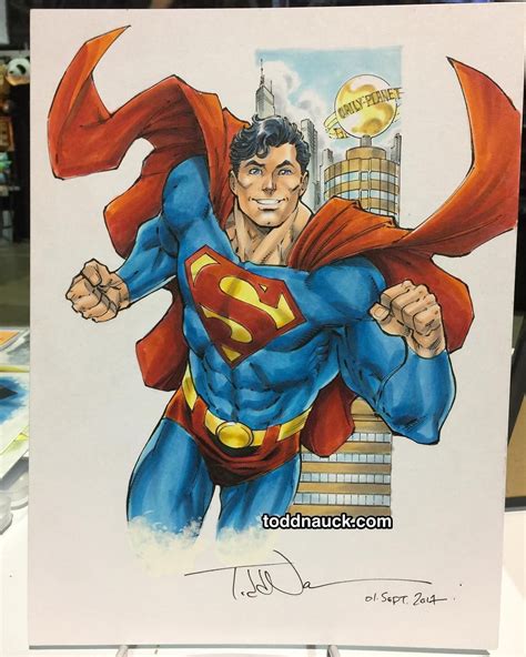 Todd Nauck Superman Comic Book Artists Comic Books Art Comic Art Dc