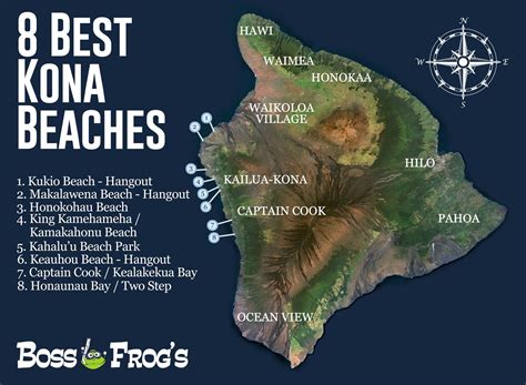 8 Best Kona Beaches Boss Frog S Hawaii