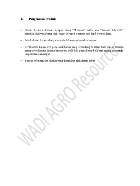 Tujuan kertas kerja ini dimajukan adalah untuk memohon peruntukan kewangan untuk. Kertas Kerja Durian Belanda.docx