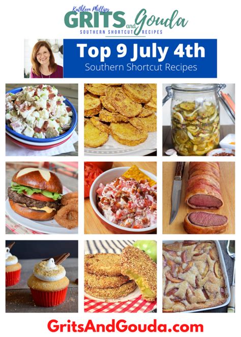 top 9 july 4th southern shortcut recipes grits and gouda