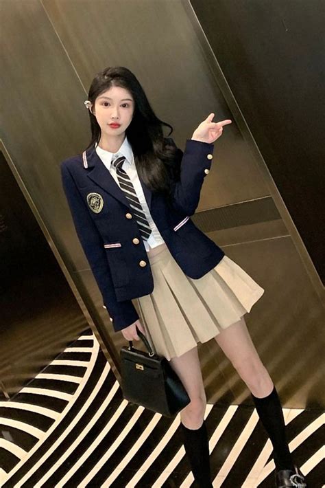 Korean Uniform School Korean Outfits School School Uniform Skirts