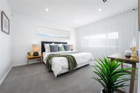 Putting your bed in the center will give your small bedroom layout symmetry so you can make the most of your space. 10 Master Bedroom Design Ideas - G.J. Gardner Homes