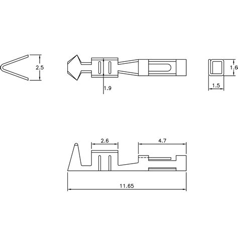 female crimp pins for dupont style connectors set of 20 protostack