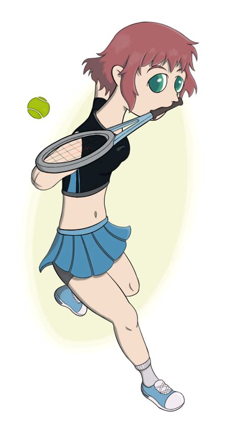 Rin Playing Tennis By Dannyprickle On Newgrounds