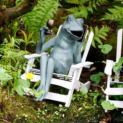 Garten deko tiere figuren frosch dekoration gartenfigur. Gartendekoration Frosch Vicky online kaufen bei Gärtner ...