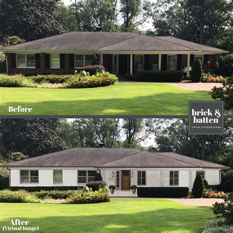 Ranch Homes Before And After Makeover Blog Brickandbatten Ranch