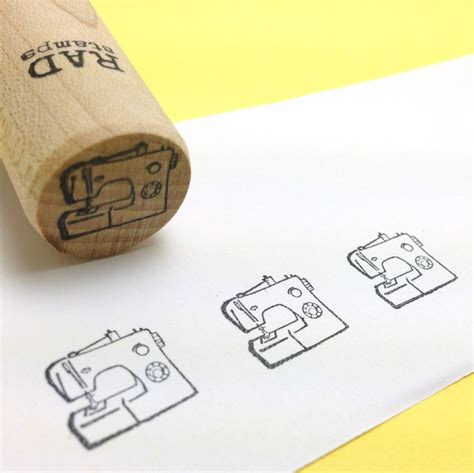 Sewing Machine Rubber Stamp Etsy Rubber Stamps Etsy Stamp Stamp