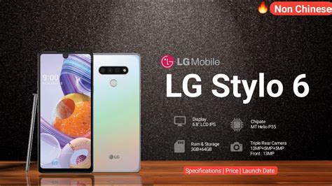 Lg Stylo 6 Official Detail Specs Price Launch Date In India