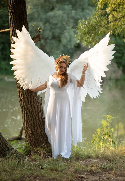 Angel Wings Cosplay Cupid Wings White Wings Moveable Large Etsy Canada