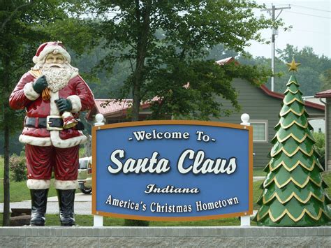 Images Of Santa Claus Indiana Attractions