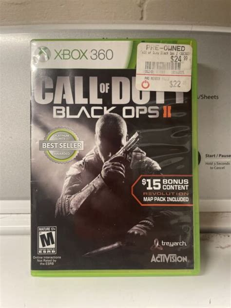 Call Of Duty Black Ops Ii Microsoft Xbox 360 2012 For Sale Online