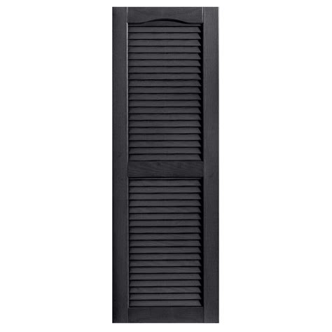 Whether you're looking for a custom vinyl shutter, or authentic wood shutters, we have the ideal shutters for your exterior. Alpha Shutters Exterior Vinyl Louvered Shutters & Reviews ...