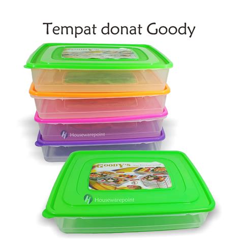 Jual Pcs Tempat Donat Tepak Donat Tepak Roti Kotak Donat Tepak Goody Donat Goody