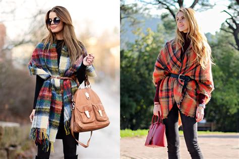You can find the list below, but if you want to see it done in action, make sure you watch the video at the bottom of this post to see exactly how i do each style! 4 Ways to Wear a Blanket Scarf - Fashionista