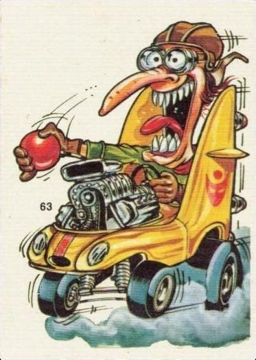 Fantastic Odd Rods Series 2 63 A Jan 1973 Trading Card By Donruss