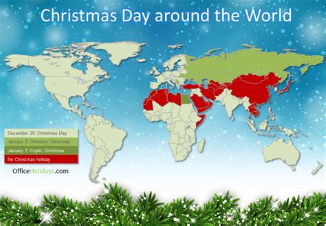 Christmas Date Around The World X