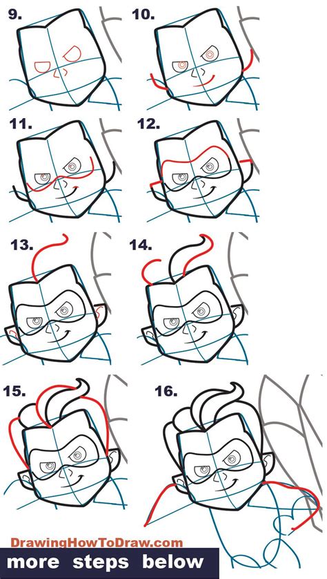 How To Dash From The Incredibles Part 4 Of Drawing The Incredibles 2