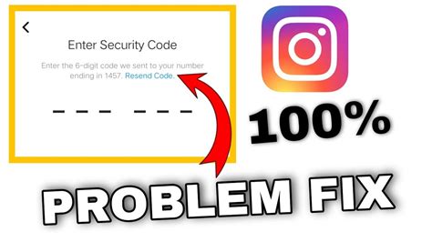 How To Fix Instagram Security Code Not Received Problem 2020 Youtube