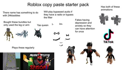 Roblox Copy Paste Starter Pack R Starterpacks Starter Packs Know Your Meme