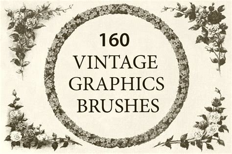 Vintage Graphics Brushes Brushes ~ Creative Market