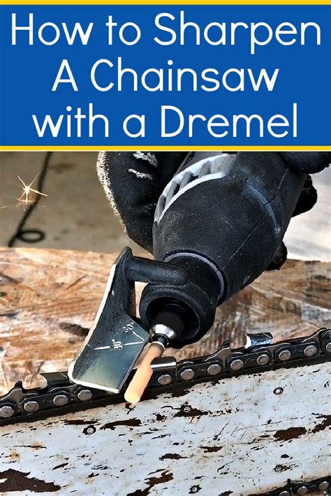 The grit of the sharpening stone will determine just how sharp your axe can get. How to Sharpen A Chainsaw with a Dremel - Abbotts At Home