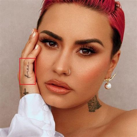 Demi Lovatos 30 Tattoos And Their Meanings Body Art Guru