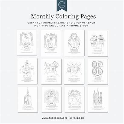 Covenants Doctrine 2021 Coloring Primary Pages Kit