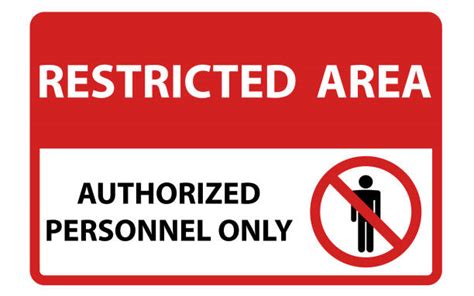 Restricted Area Sign Stock Photos Pictures And Royalty Free Images Istock