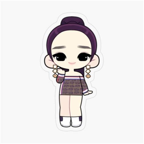 Kill This Love Sticker By Kpop Stickers Itzy Chibi Kpop Chibi Itzy