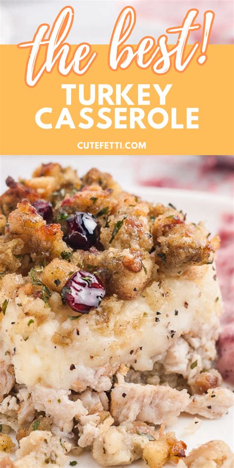 Creamy Turkey Casserole Made With Thanksgiving Leftovers Make Your