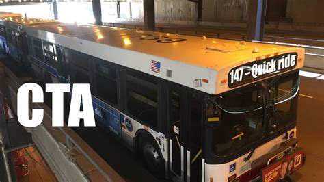 Short Ride On Cta Bus Route 147 Youtube